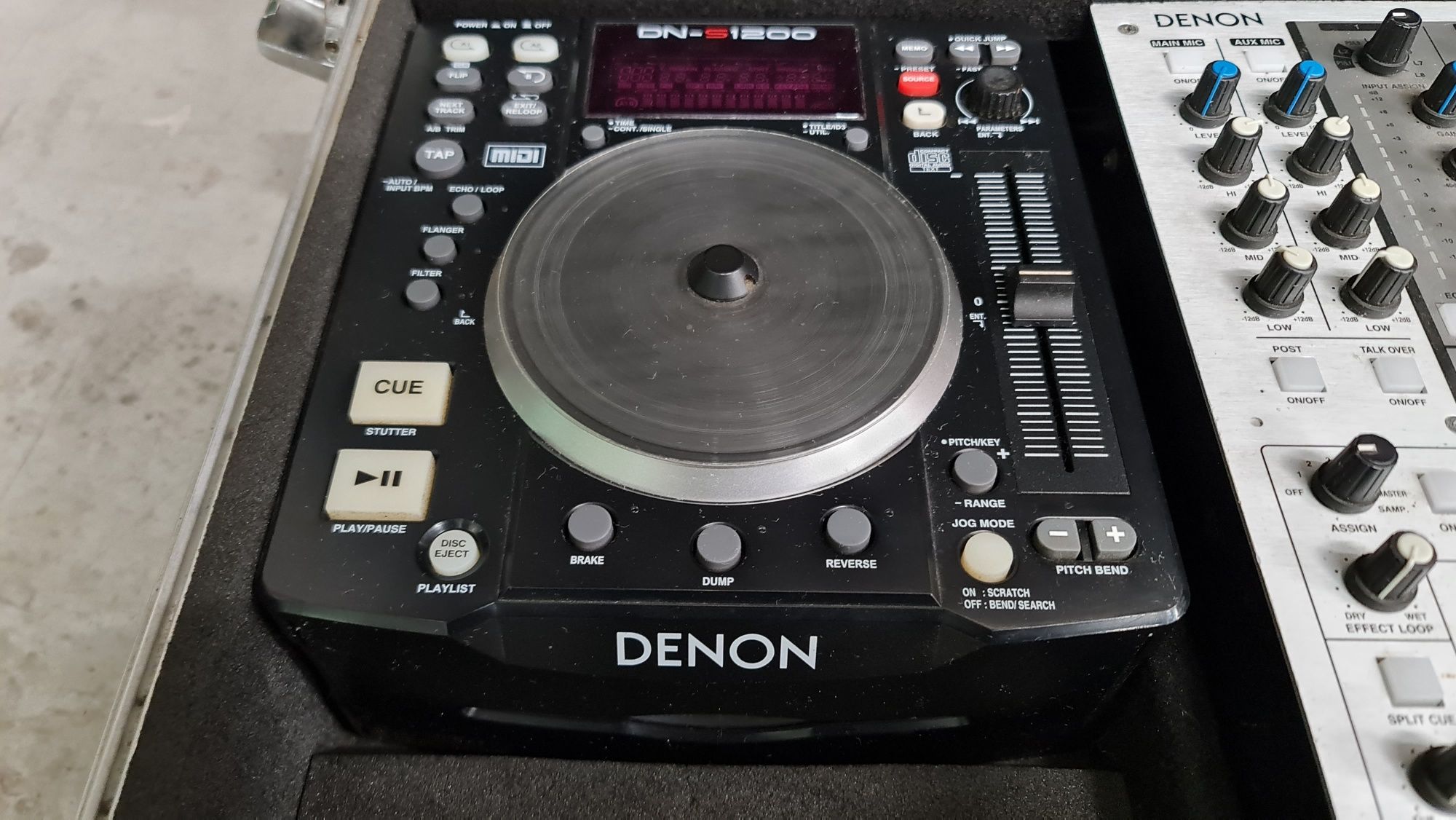 Konsola Denon DN x1500s+2x Denon S1200 + Case Pioneer Dj zamiana