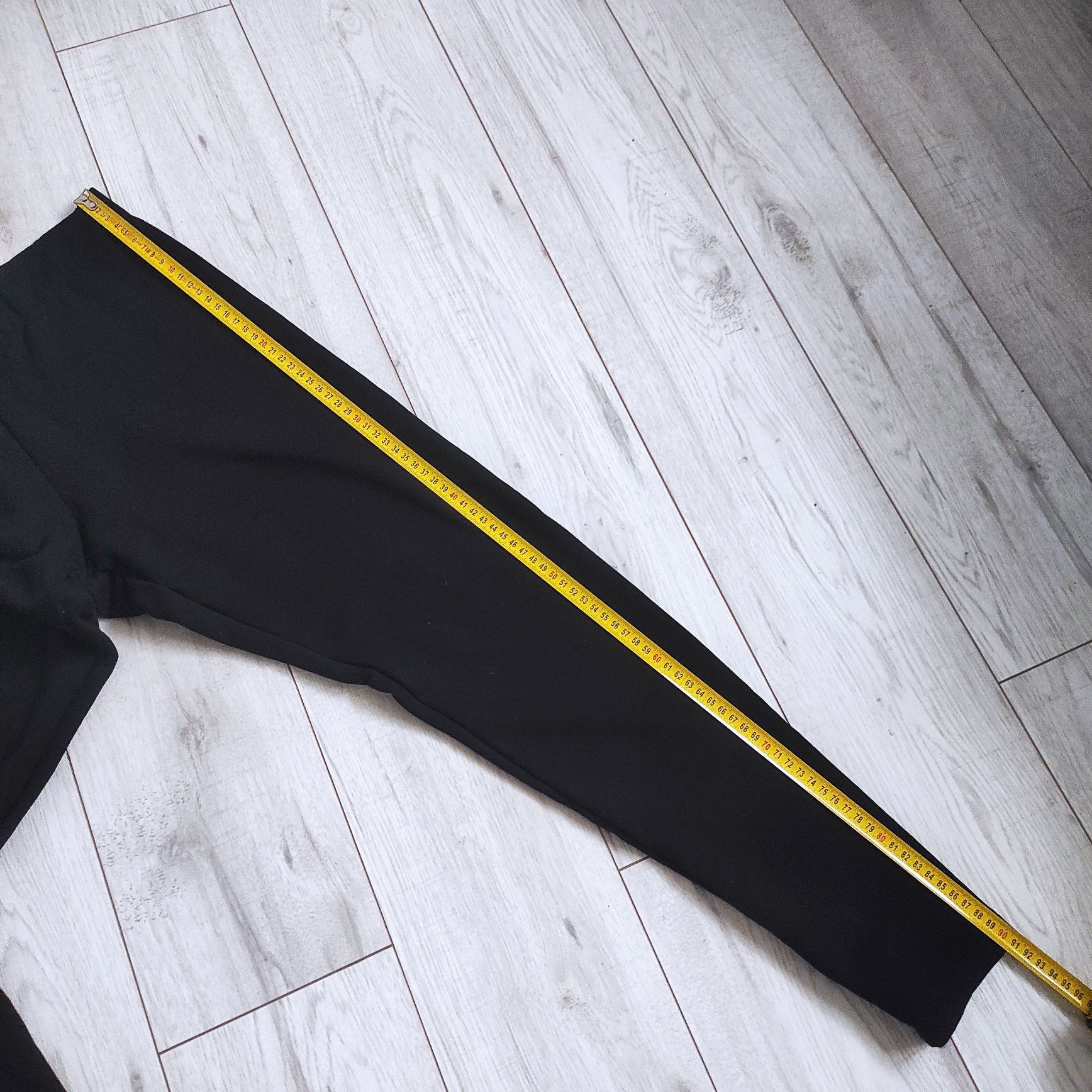 Czarne getry, legginsy damskie ocieplane, Esmara, r 40/42