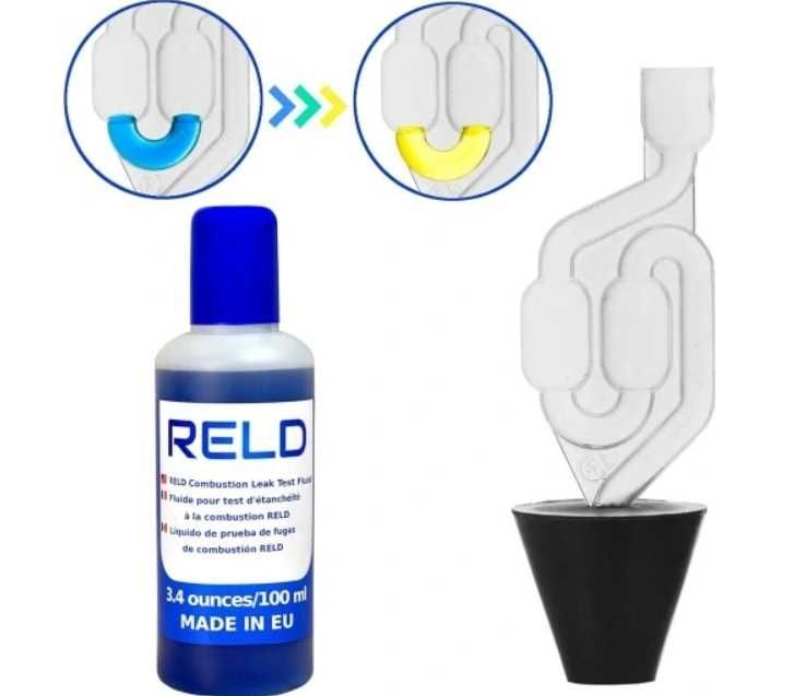 Tester Szczelności Uszczelki GŁOWICY CO2 50 TESTÓW PŁYN