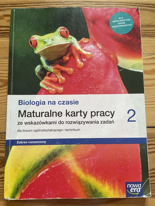Maturalne karty pracy Biologia na czasie 2 Nowa era
