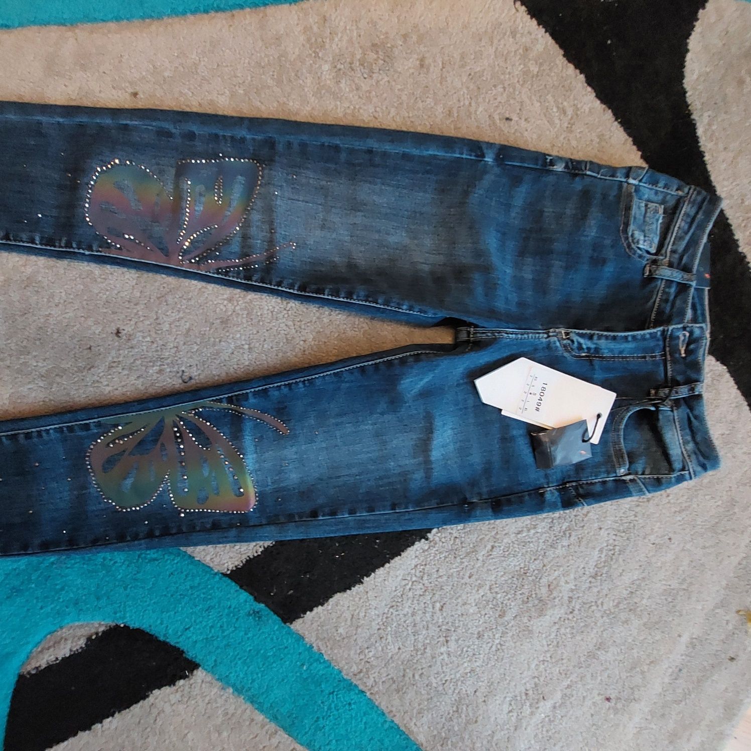 Spodnie jeans 36