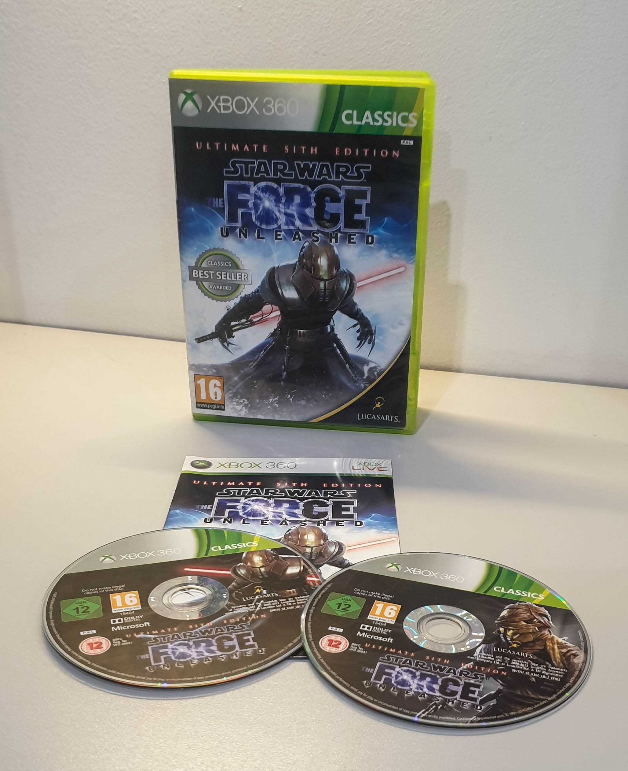 Gra Star Wars Force Unleashed Ultimate Sith Editionn X360 UNIKAT
