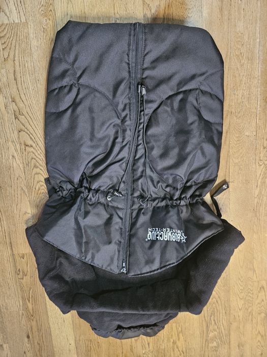 Zimowy śpiwór do spacerki, na sanki.