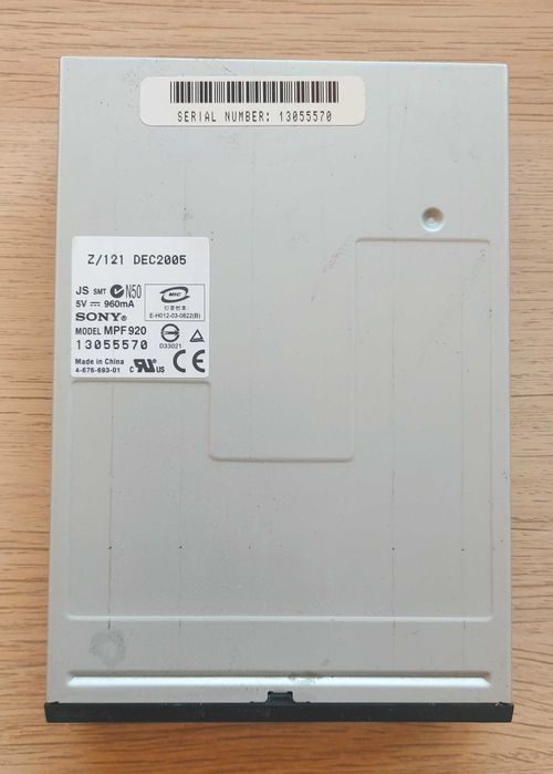 Stacja / napęd dyskietek 3.5" Sony MPF920