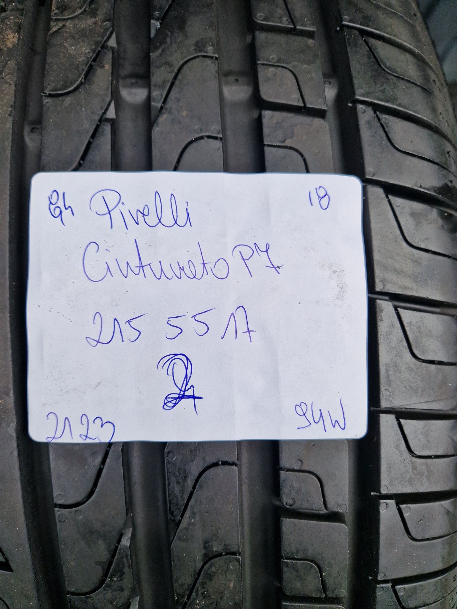 215/55/17 215/55R17 Pirelli 2023 Lato