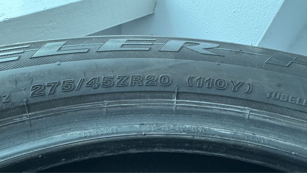 Opony Bridgestone komplet.