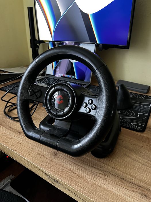 Руль ігровий Speedlink BLACK BOLT RACING WHEEL, black