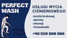 Mycie(czyszczenie) kostki brukowej,elewacji,dachu
