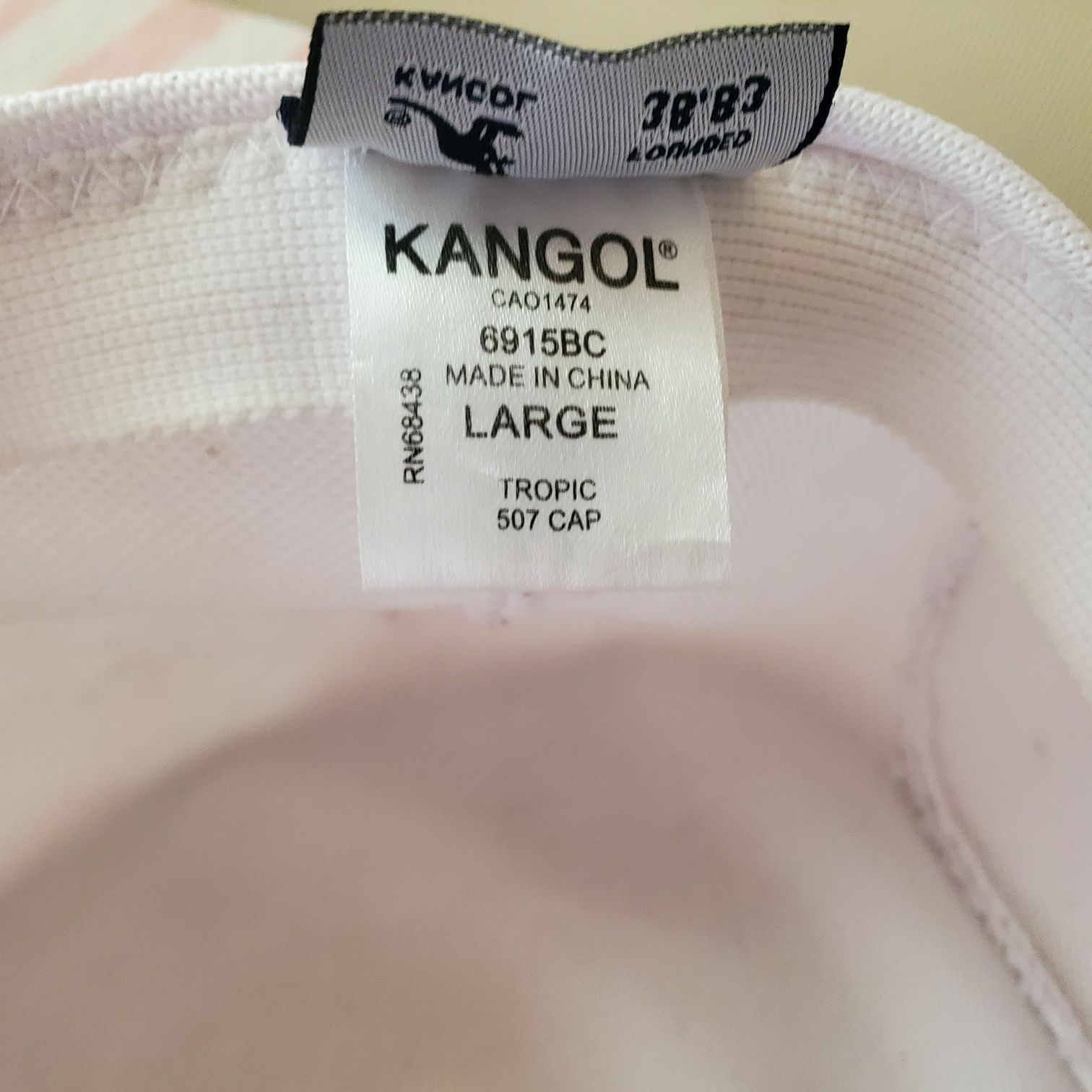 Кепи белое KANGOL