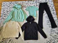 Paka ubrań XXS 32 bluza spodnie sweter top