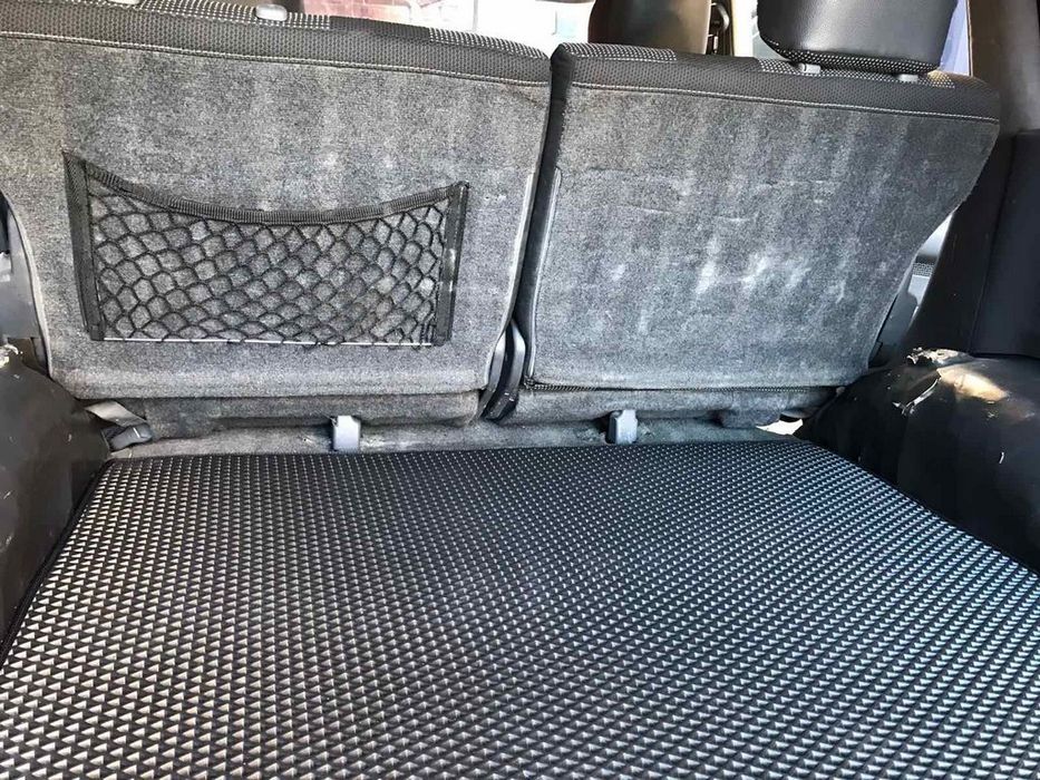 Toyota LandCruiser 80 Коврик багажника (EVA, черный)