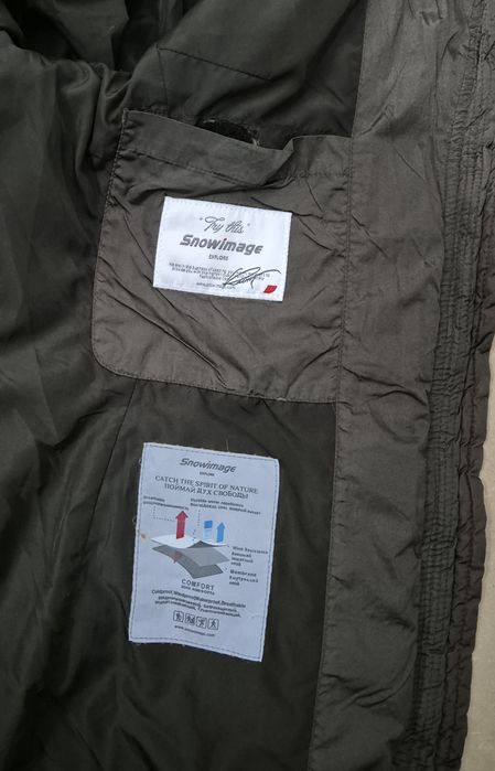 SNOWIMAGE roz. 44 M plaszcz puchowy windproof waterproof coldproof