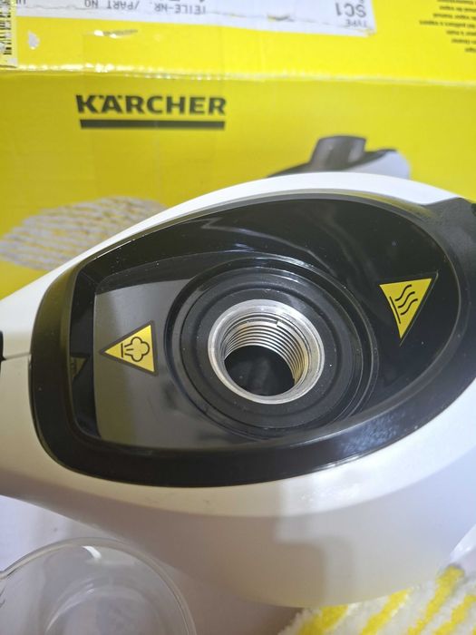 Parownica Kärcher 1200 W odkurzacz parowy czyszczenie bez detergentów