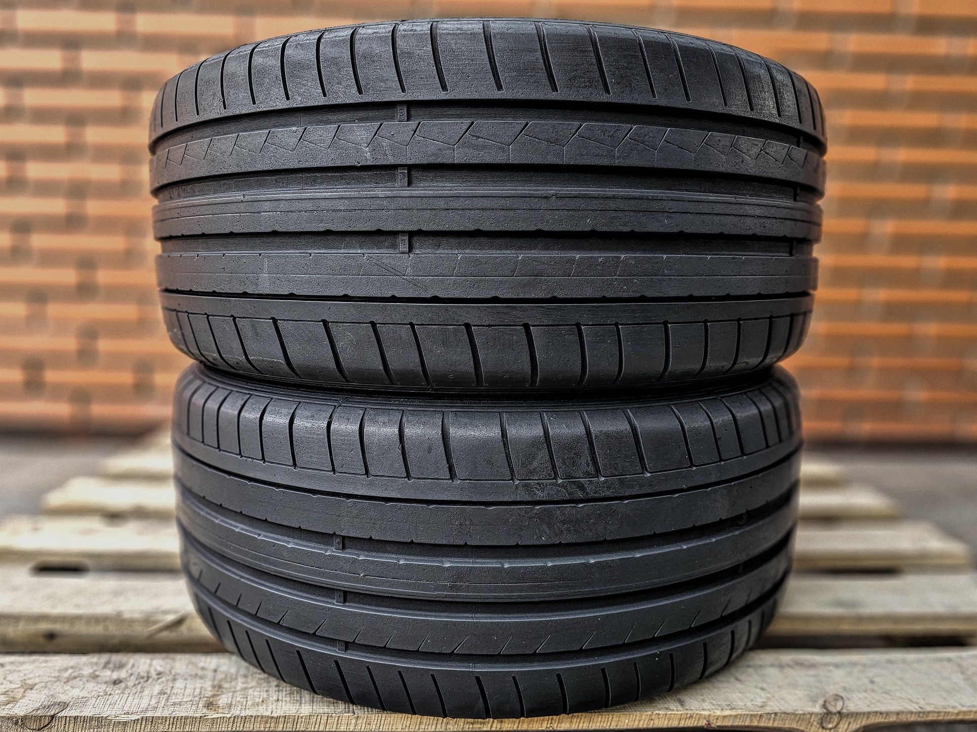 Пара 245/40zr18 Dunlop | 7mm | 2022 | Germany | Premium Sport | Ідеал