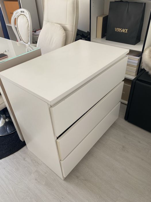2 Cómodas MALM IKEA de 3 Gavetas