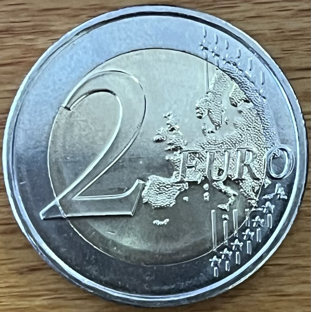 Moeda 2€ comemorativa franca RF