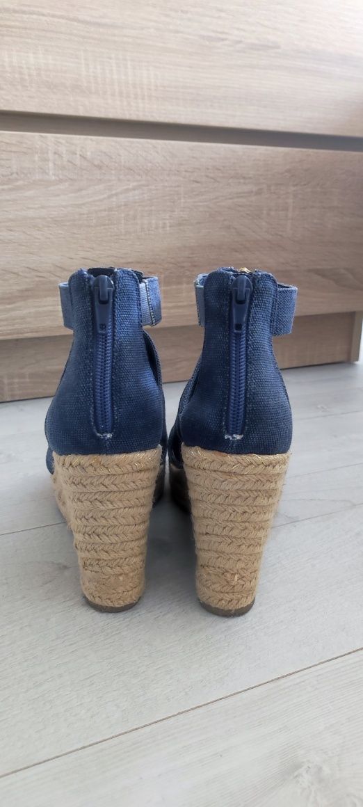 Koturny espadryle jeans graceland