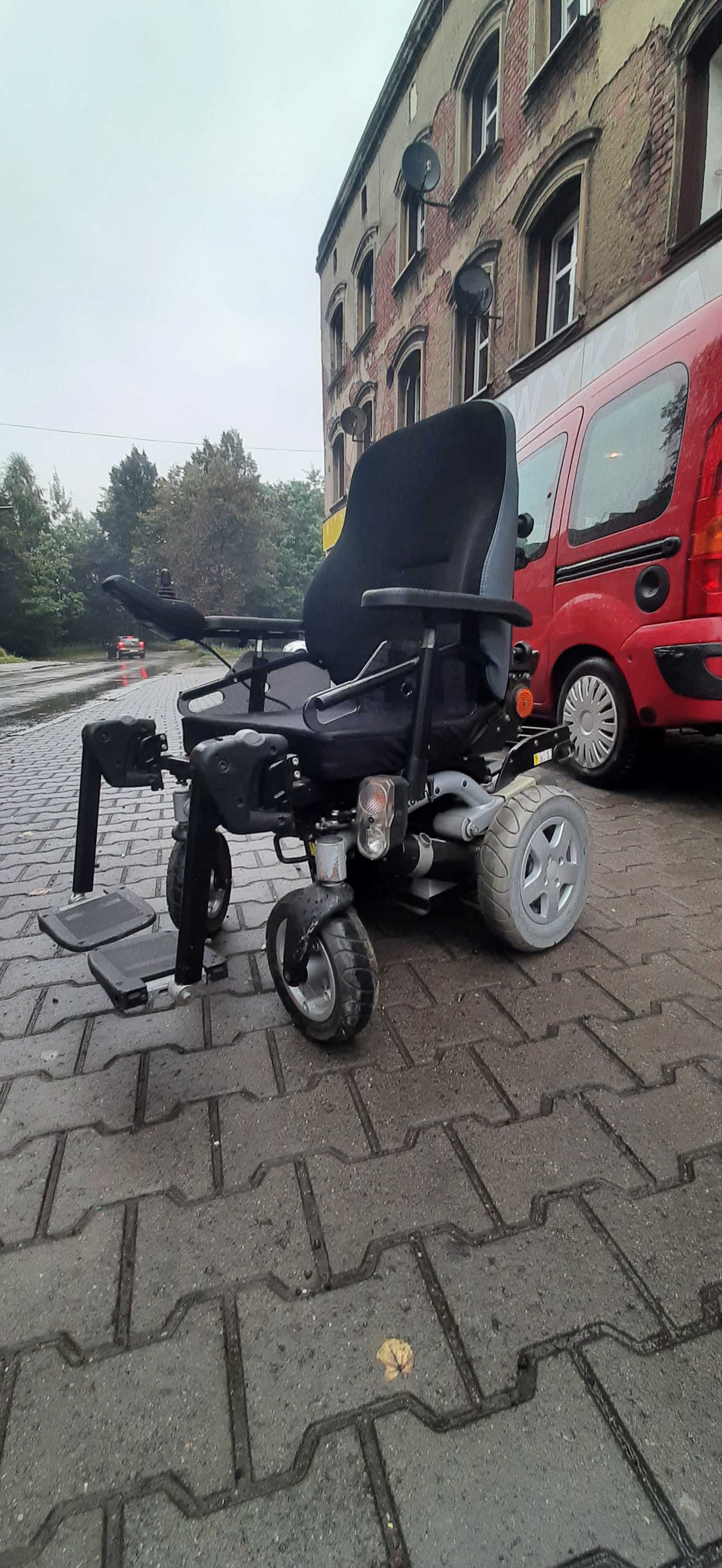 Wózek inwalidzki Storm euro 3 -elekt.regulacja - nowe akumulatory