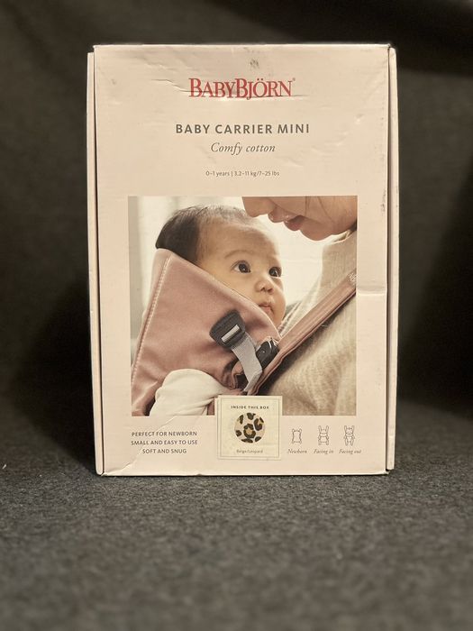 Детский рюкзак-кенгуру Mini BabyBjorn от 0 до 1 года