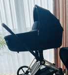 Gondola cybex priam 4.0 sepia black + adaptery