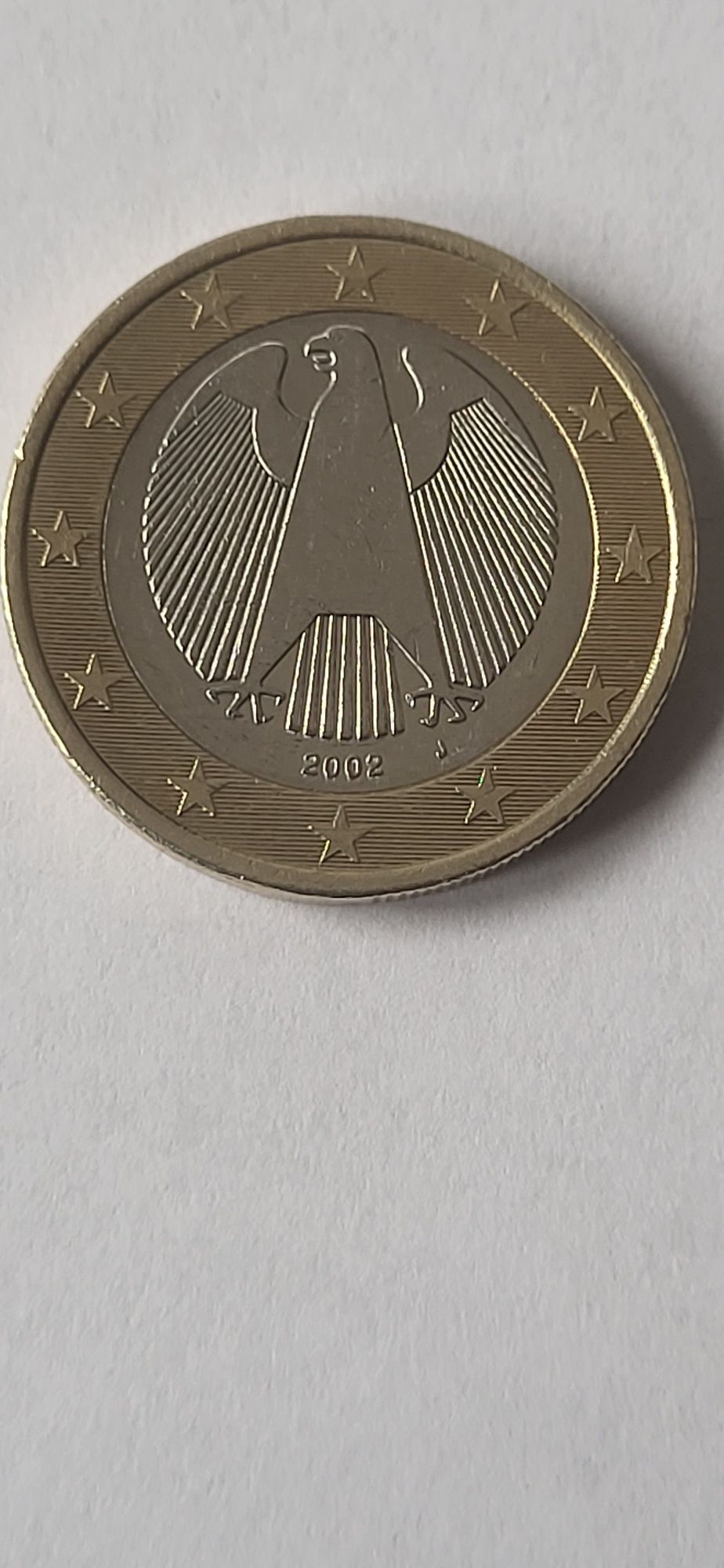 Moneta 1euro z 2002