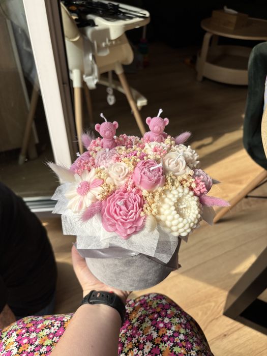 Flowerbox swiece sojwowe