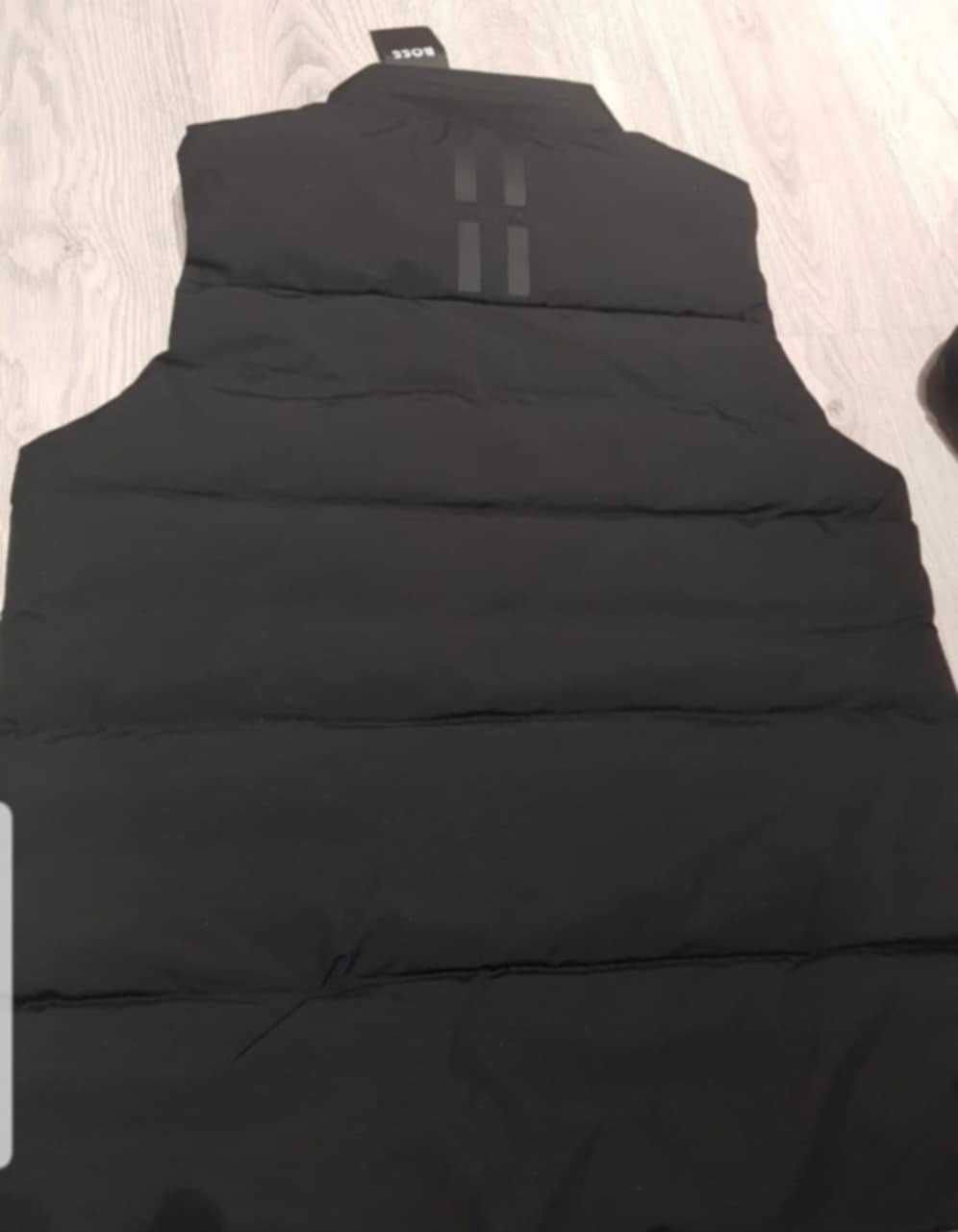Nowa czarna kamizelka bezrękawnik XL Hugo Boss uniseks