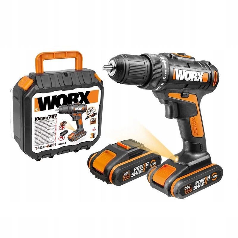 Wiertarko-wkrętarka akumulatorowa Worx WX101.1 20V