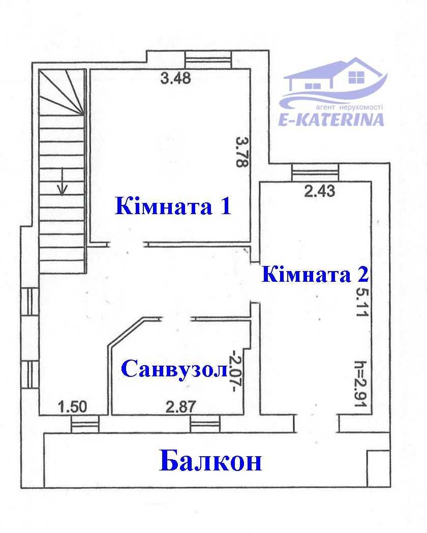 єОселя Дом 87+30 м2 з Газом і Міськими ком-ми Бровари,