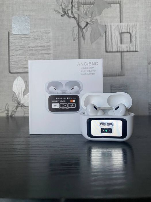 Бездротові навушники AirPro 2 з дисплеєм беспроводные наушники