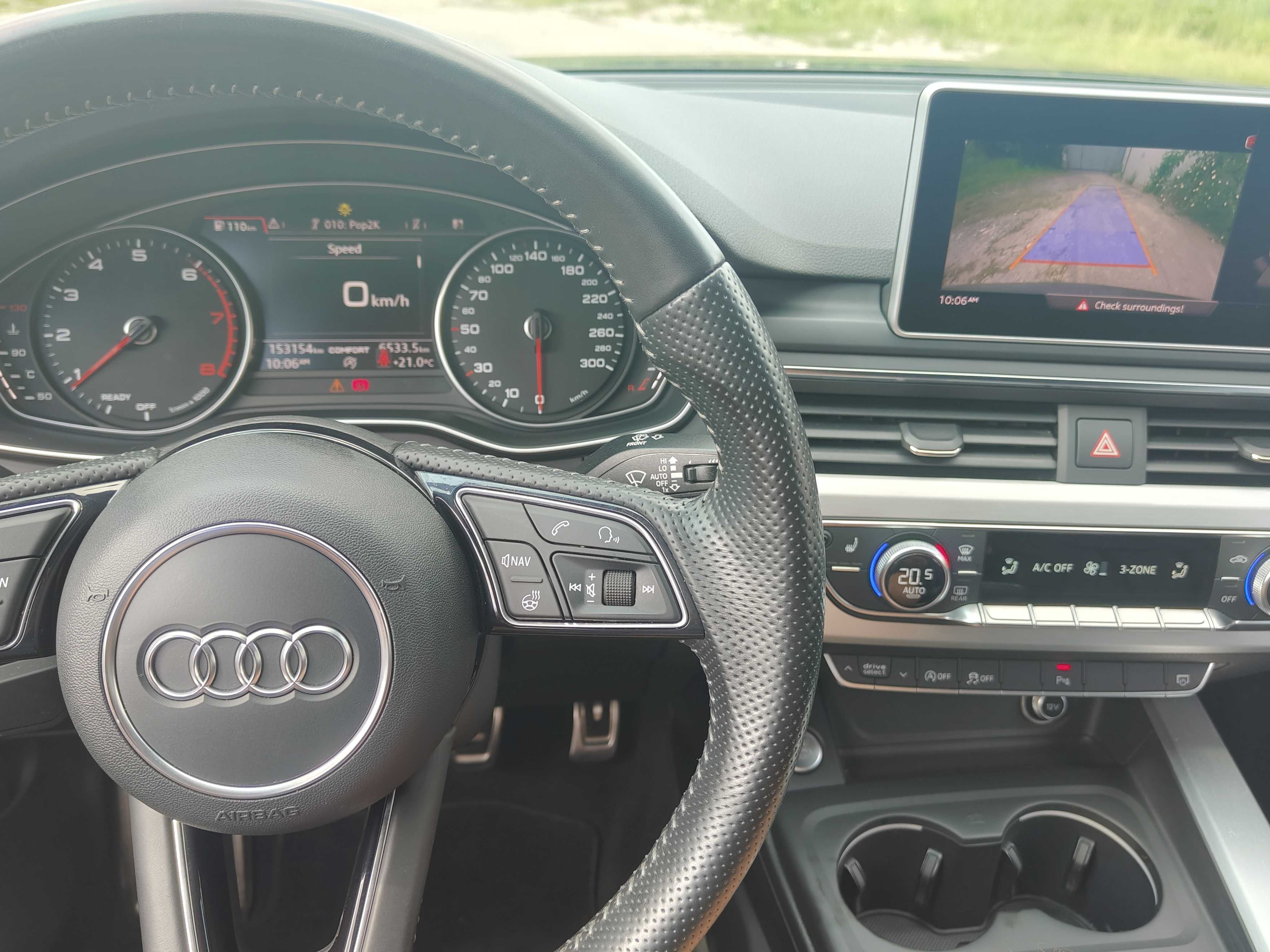 Audi A4 B9 Quattro S-line 2.0 252 km 2017 manual