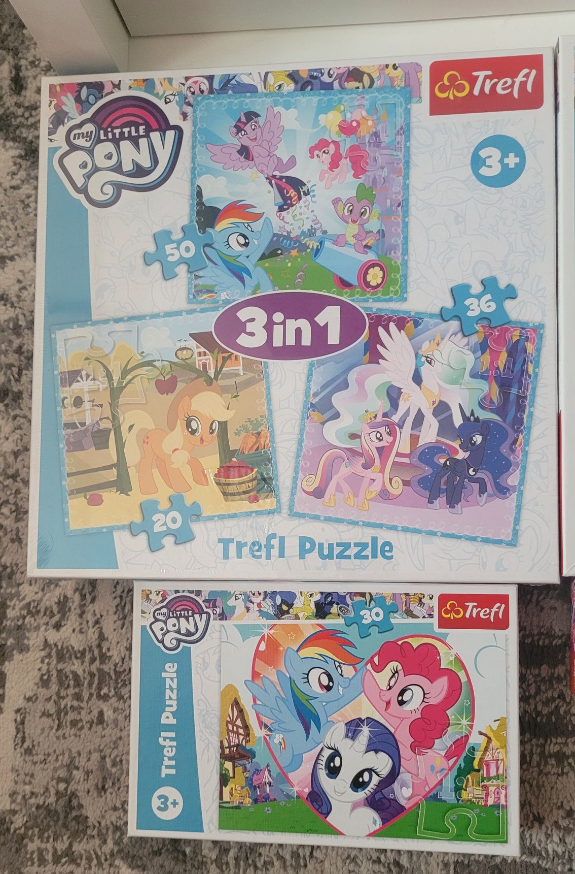 My Little Pony mega zestaw puzzle gra