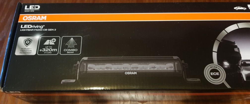 Osram reflektor LIGHTBAR LEDDL130-CB FX250-CB GEN 2 dalekosiężny