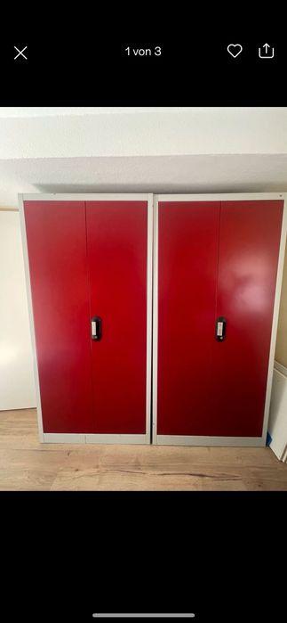 Metalowe szafy biurowe 100x200