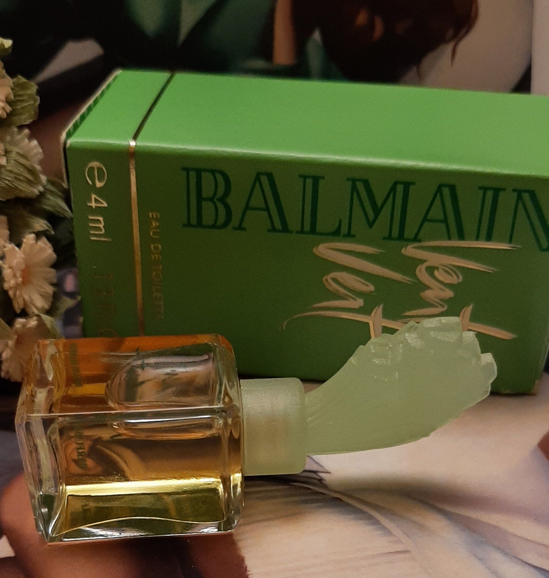 Balmain Vent Vert edt 4 ml, miniatura vintage