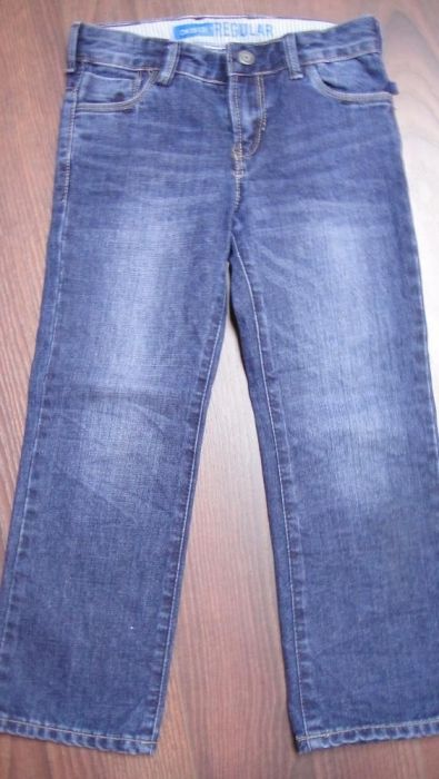 Jeansowe spodnie dla chłopca , 5 lat 108/110 cm, OKAIDI