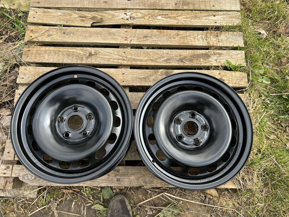 2xfelga stalowa 16” VW/SKODA/AUDI (5x112 ET40) - nowe