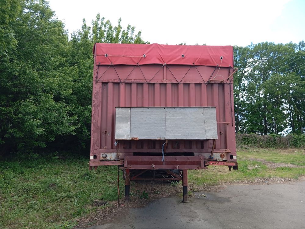 Причеп контейнеровоз Krone SDP 24, 54 куба, 1990 рік