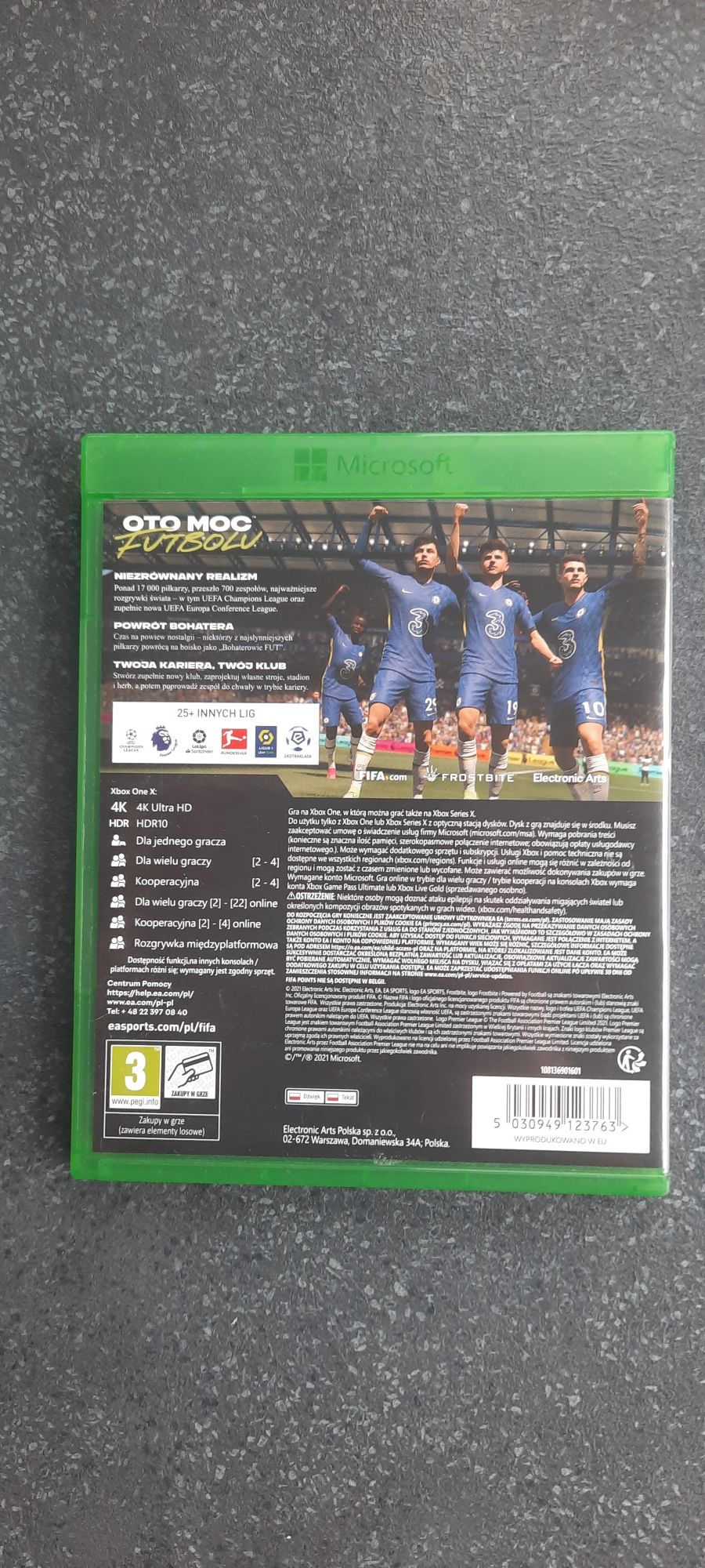 FIFA 22 xbox one wersja PL