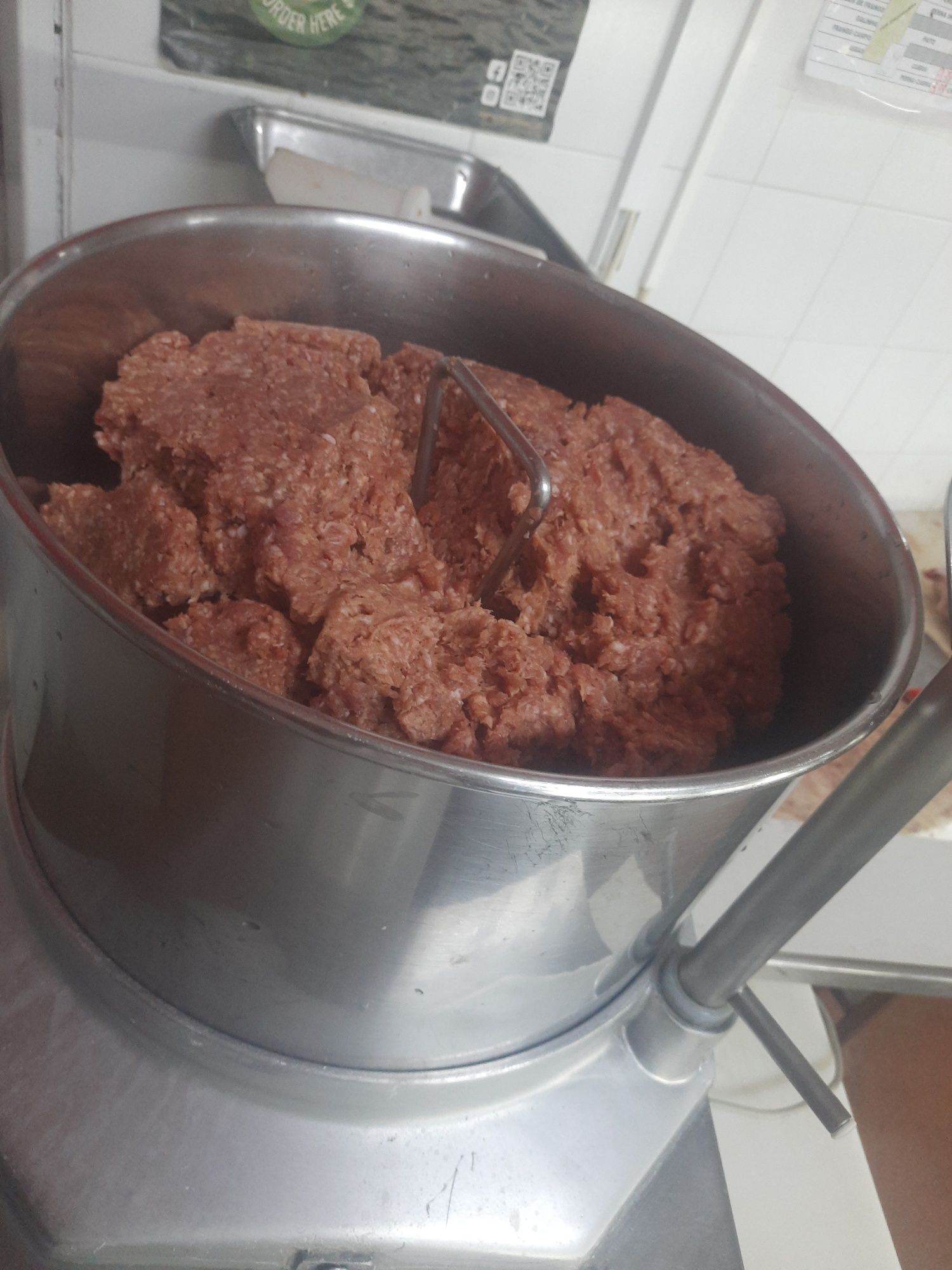 Maquina hambúrguer automática