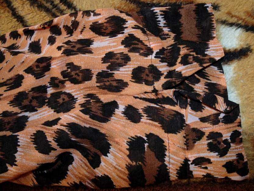 Шифонова блуза,блузка,рубашка/сорочка тигровий принт,46-48р