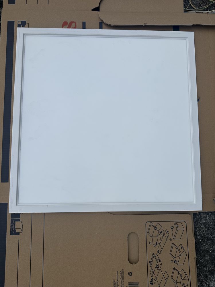 Panele lampy led 4000 lumenów inspire anvik leroy merlin 60x60, 16 szt