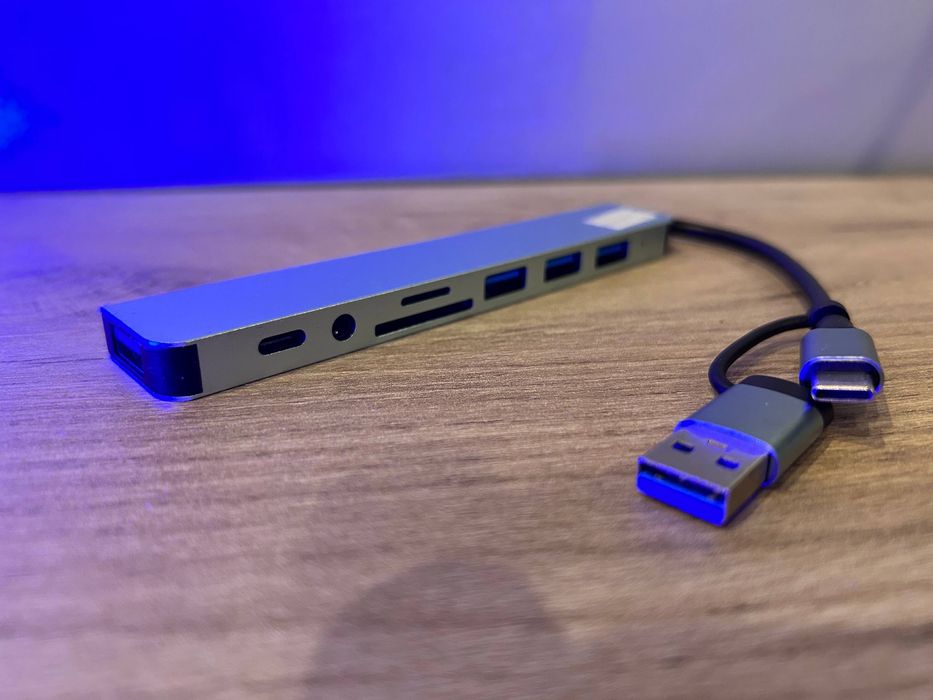 USB HUB хаб юсб 8 в 1