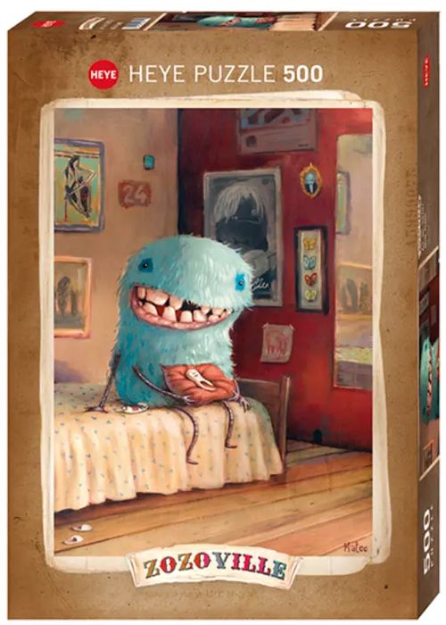 Puzzle 500 elementów. Ząb mleczny. Heye. Nowy Produkt