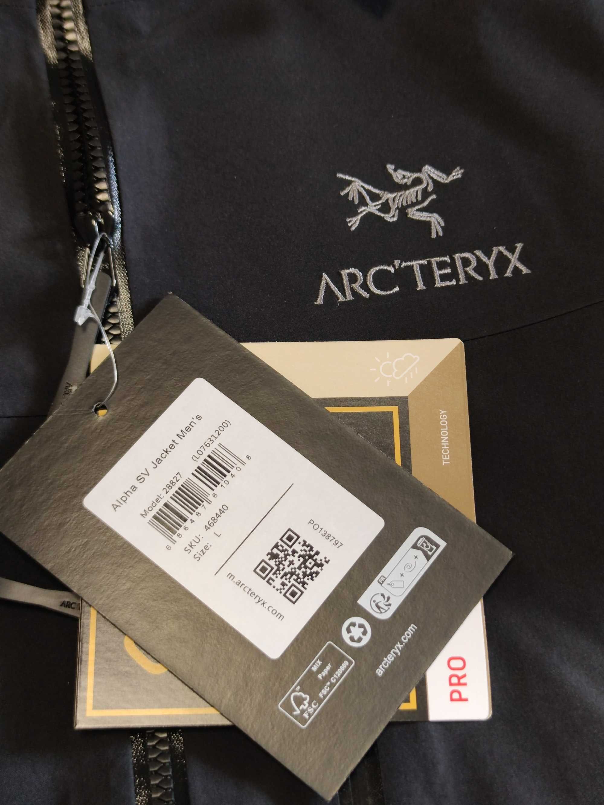 Вітровка Arcteryx Alpha sv Beta Lt