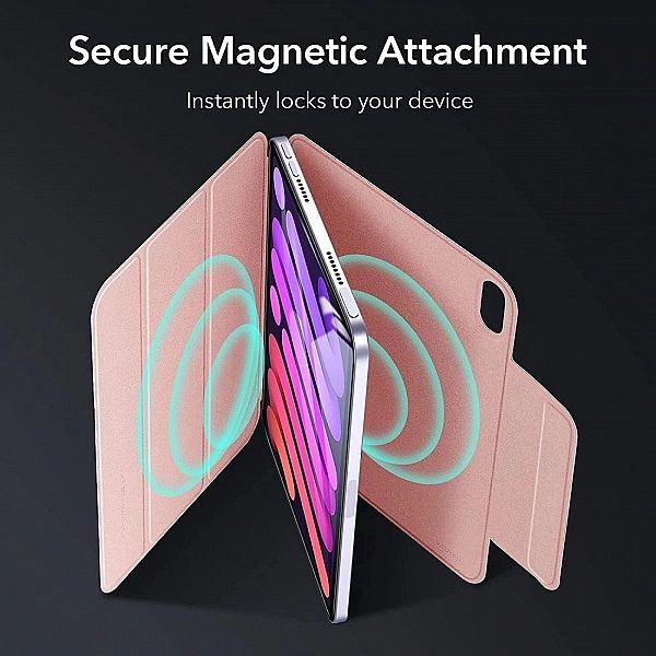 Etui ESR Rebound Magnetic do iPad Mini 6/2021 Rose Gold