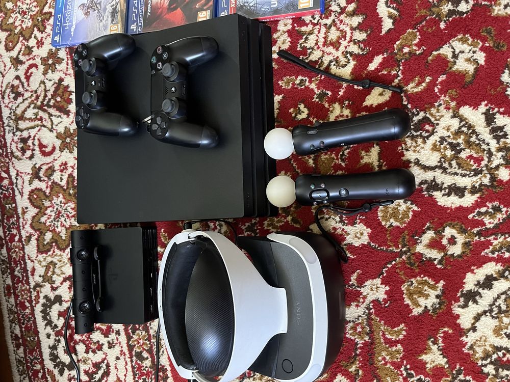 Ps 4 pro 1 Tb + Vr/ Плейстейшн 4 про з вр