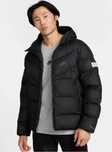 Куртка чоловіча Nike M NSW SF WR PL-FLD AIR MAX JKT чорна HF6603-010
