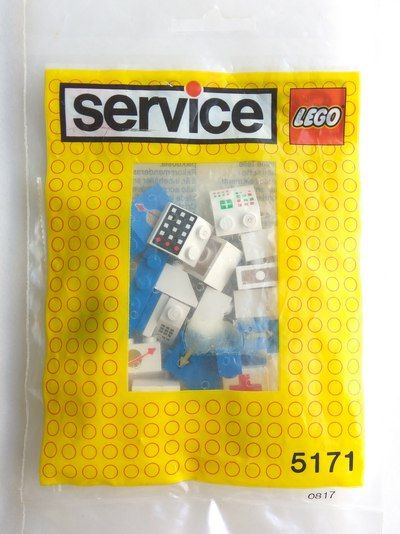 lego Service Packs: 5171-1 Decorated Elements unikat 1987 rok