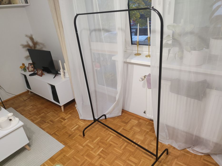 Wieszak na ubrania IKEA mulig czarny